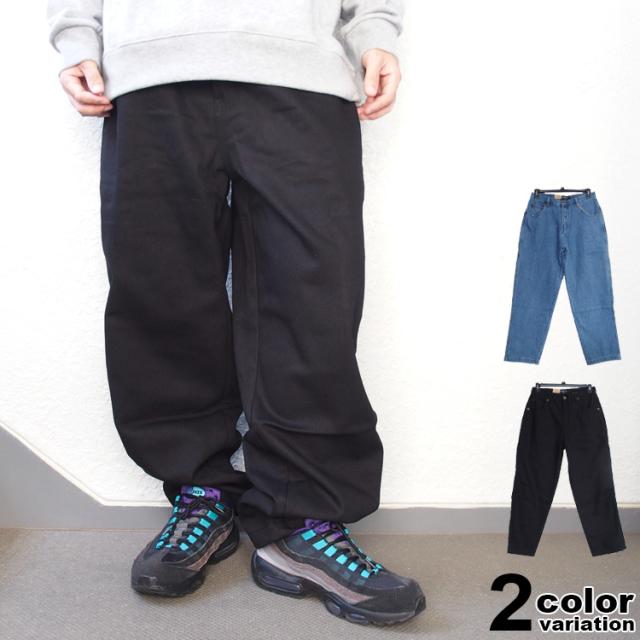 ノーベター デニムパンツ KNO BETTA 極太 ジーンズ バギーパンツ