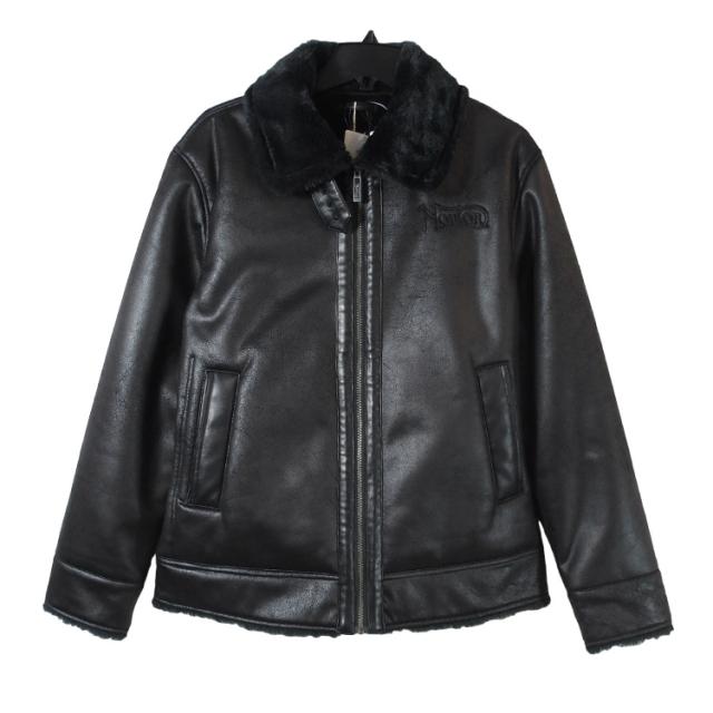 norton ノートン ムートンジャケット レザージャケット
