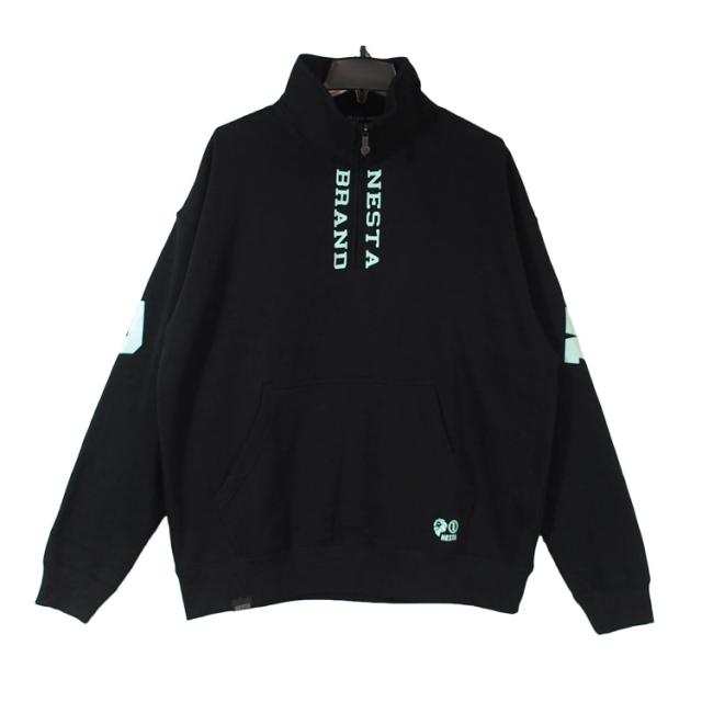 nesta brand ネスタブランド ネスタ ハーフジップ スウェット