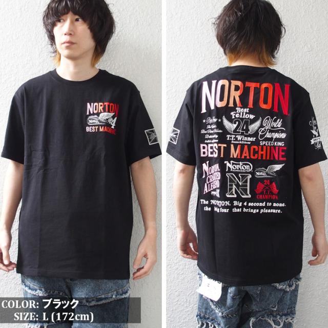 Norton ノートン Tシャツ メンズ 