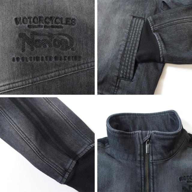 norton ノートン デニムジャケット ライダースジャケット