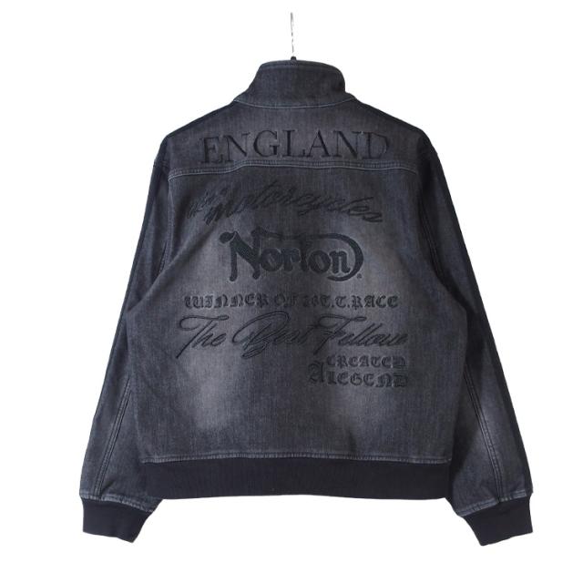norton ノートン デニムジャケット ライダースジャケット