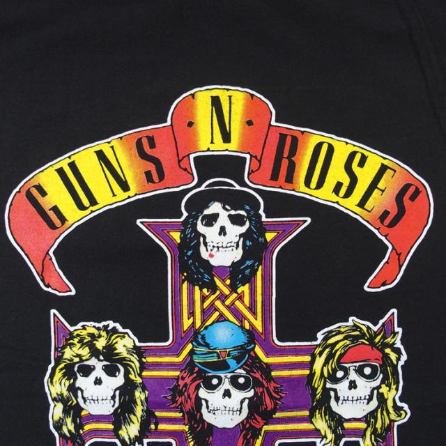 ガンズアンドローゼズ tシャツ hiphop バンドt