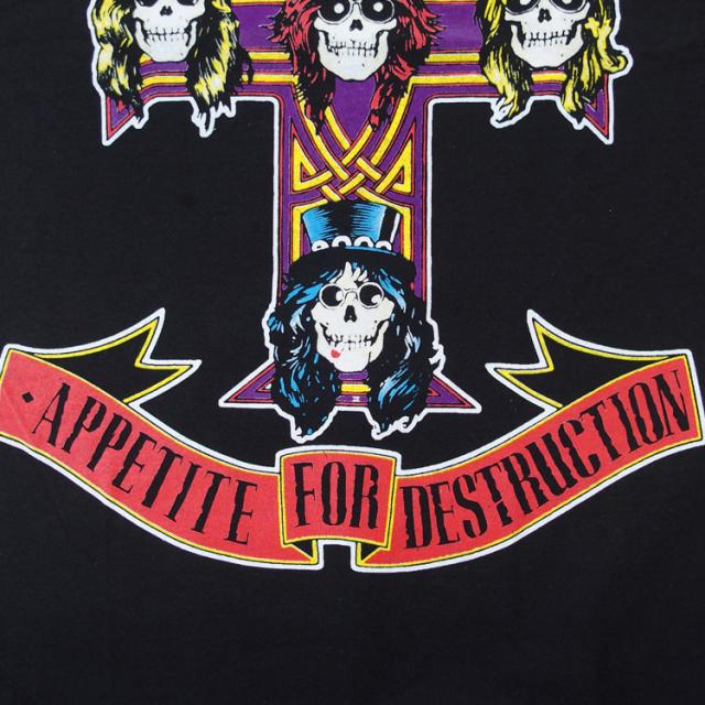 ガンズアンドローゼズ tシャツ hiphop バンドt