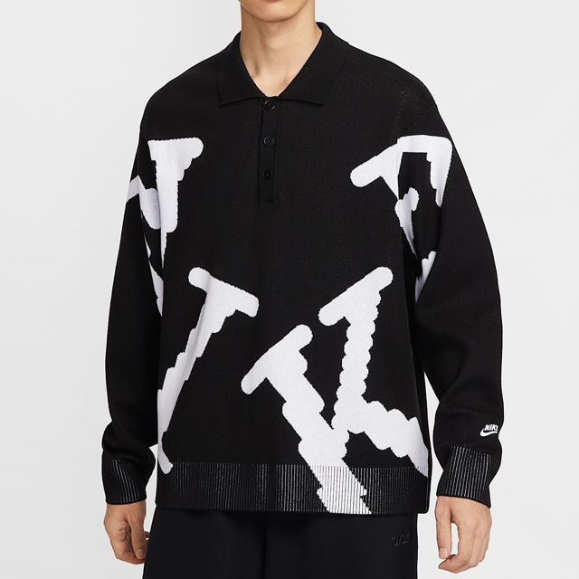 nike ナイキ ニットポロ ラガーシャツ ラグビーシャツ