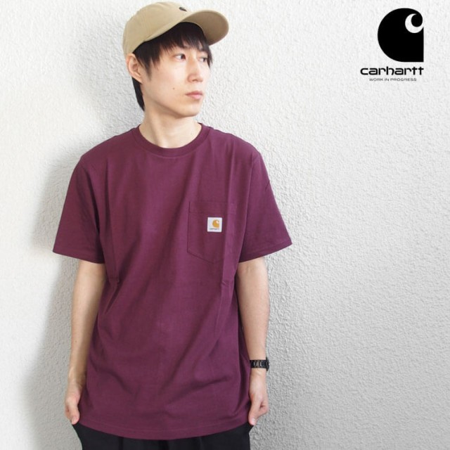 Carhartt WIP Tシャツ S/S POCKET TEE EUモデル [I022091] 【carhartt tシャツ カーハート ワークイン  プログレス メンズ トップス 大き｜au PAY マーケット