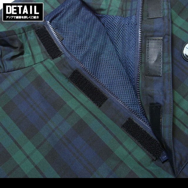 CAMDEN PLAID TRACK JACKET トラックジャケット-ハフ 通販 HUF