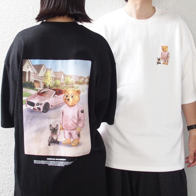 クマ Tシャツ 韓国 ファッション KPOP