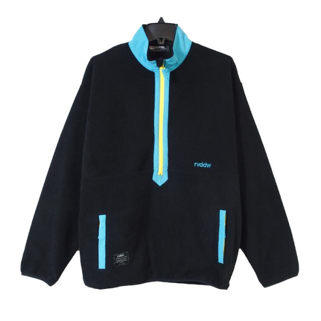 reversal リバーサル フリース ジャケット ハーフジップ