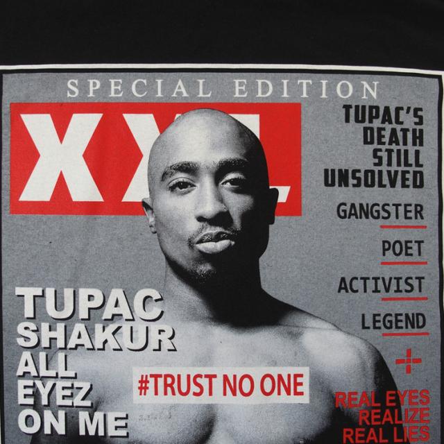 2pac tシャツ hiphop バンドt