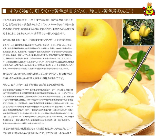 秀品 冬の果実3色詰め合わせ