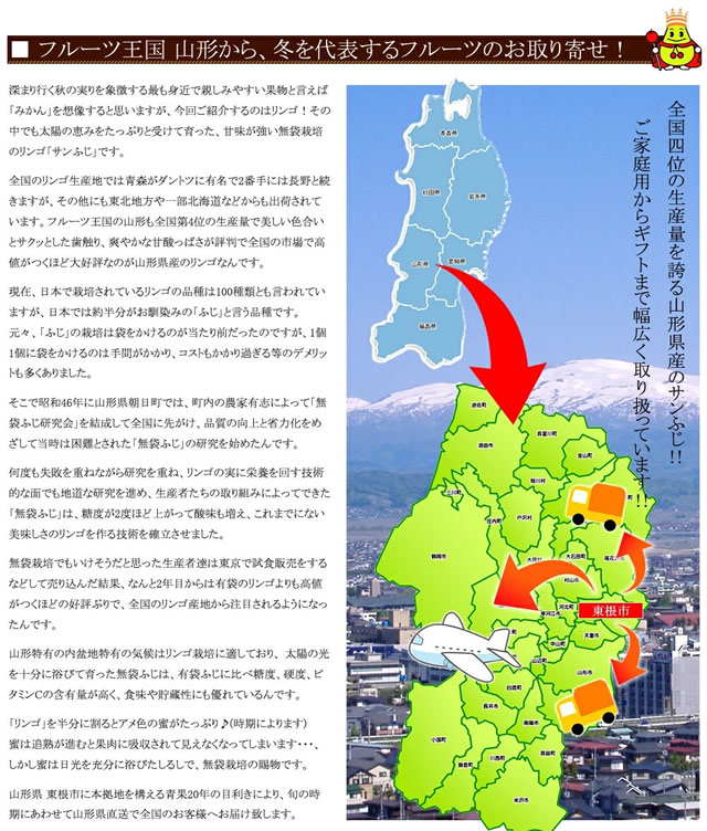 秀品 ふじ&王林 詰め合わせ