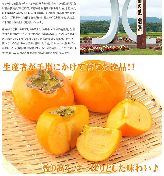ご家庭用 庄内柿
