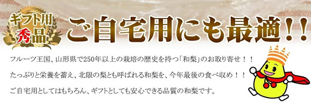 山形県産 和梨(各種)