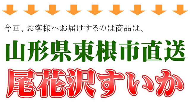 山形県産 尾花沢すいか