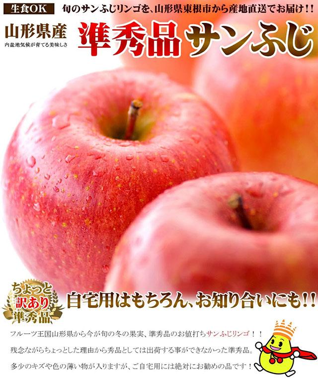 ご家庭用 準秀品 りんご