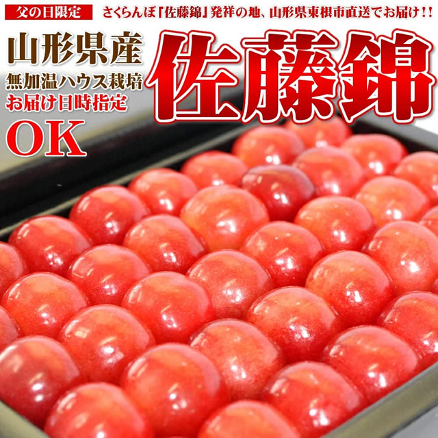 山形県産 さくらんぼ 佐藤錦
