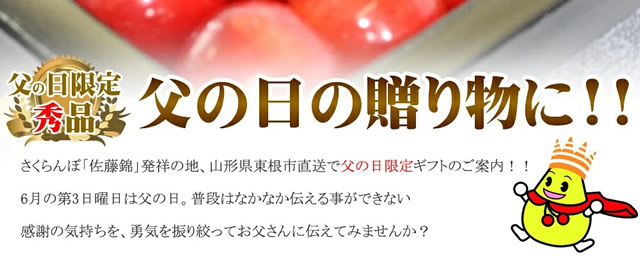 山形県産 さくらんぼ 佐藤錦