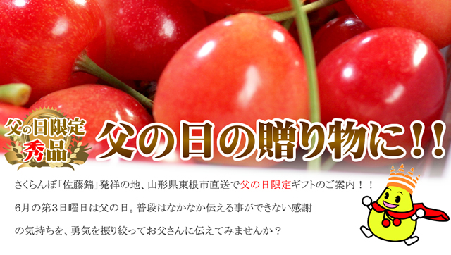 山形県産 さくらんぼ 佐藤錦