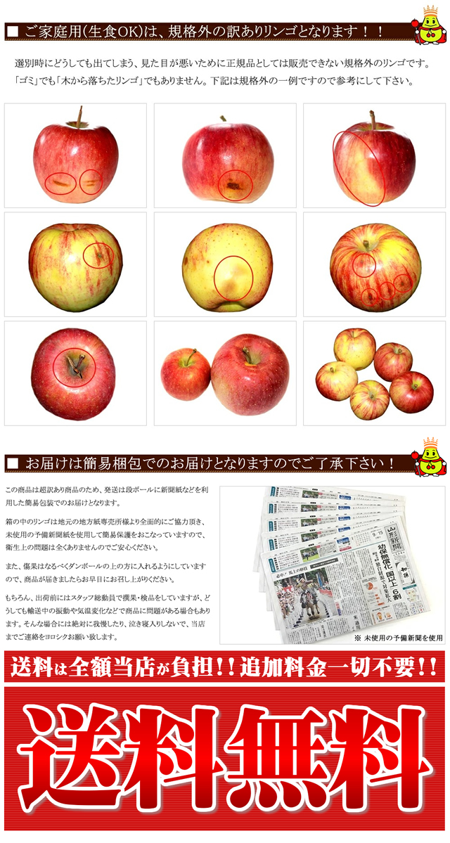 山形県産 訳あり 秋映