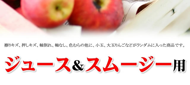 青森県産 ジュース用 りんご サンふじ