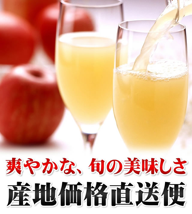 青森県産 ジュース用 りんご サンふじ