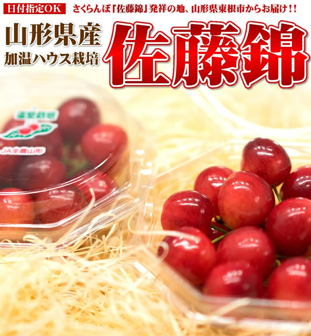 山形県産 さくらんぼ 佐藤錦