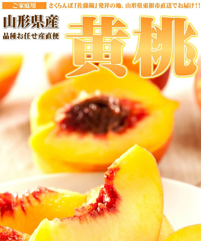 山形県産 黄桃