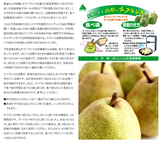 秀品 ラ・フランス