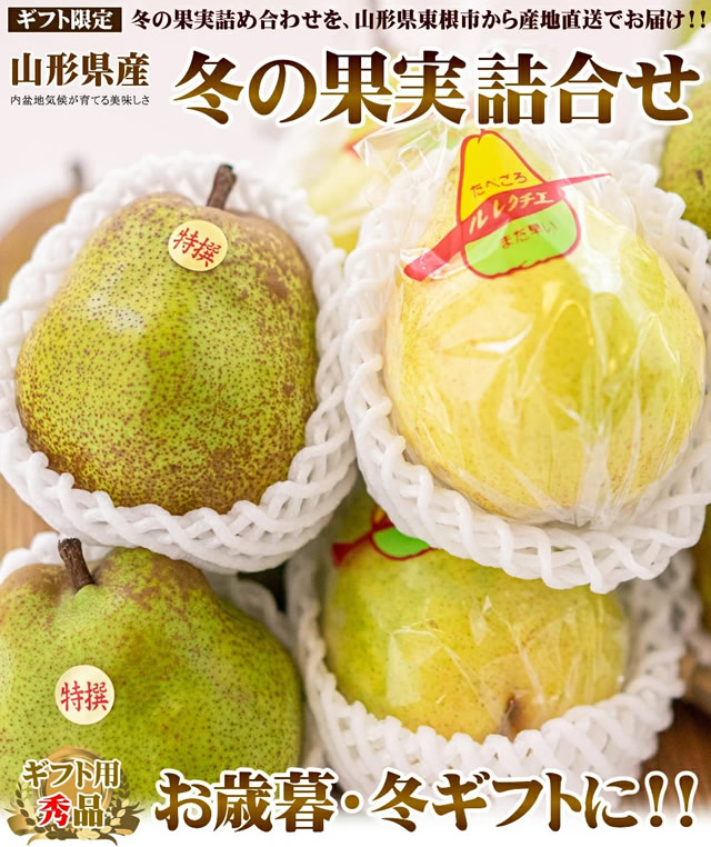 秀品 冬の果実2色詰め合わせ