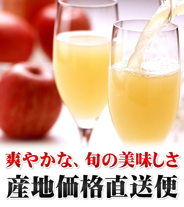 りんご 100% ストレートジュース