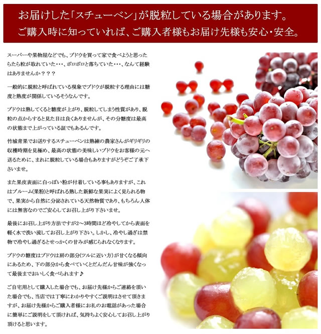 山形県産 スチューベン