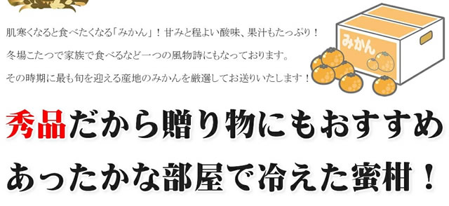 産地厳選 国産 温州みかん