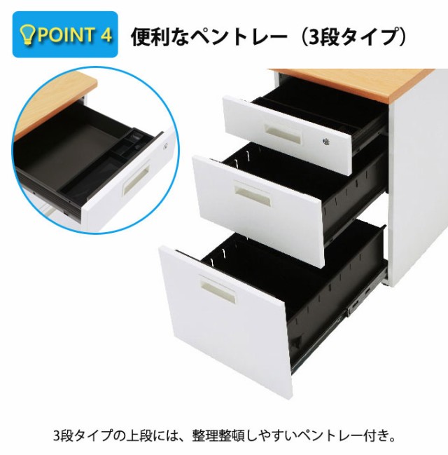 毎回完売 Office Funiture オフィスファニチャー スチール脇机 オフィス デスク下 ワゴン キャスター付き ファイル 整理整頓 机 フリー Soho 事 ラッピング無料 Farmerscentre Com Ng