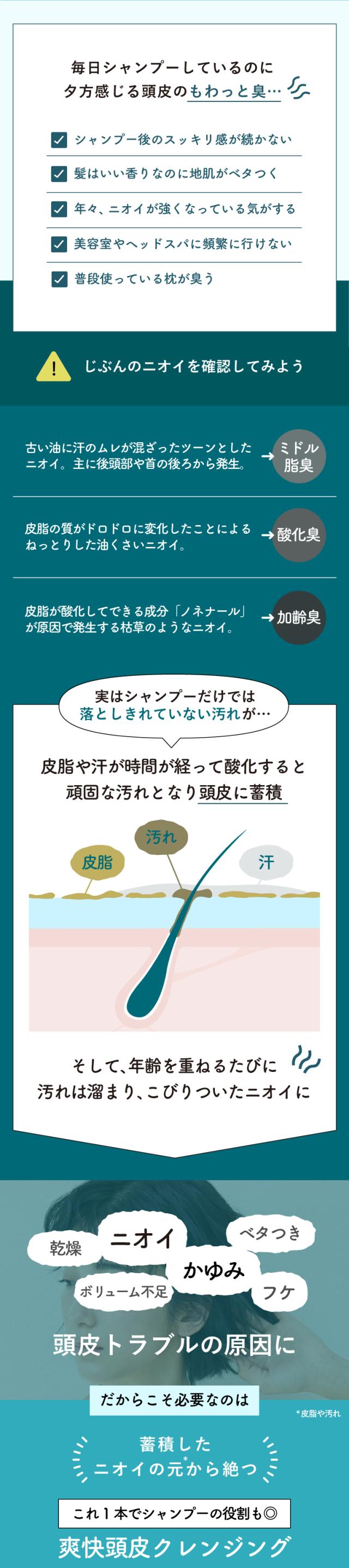 hinna スカルプクレイクレンジング