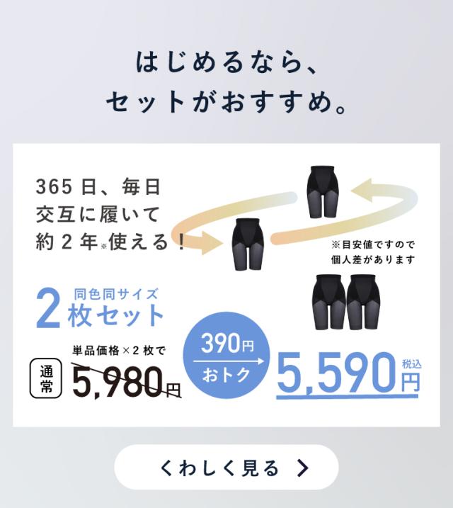 はじめるなら、セットがお得!