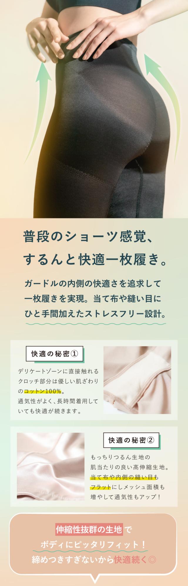 するんとはけて楽ちんきれい。その秘密は生地にあり。