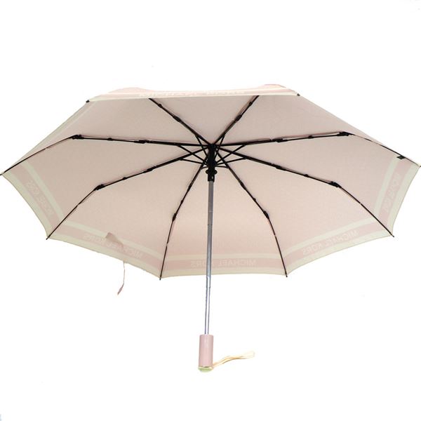 クリスマスセール マイケルコース 折りたたみ傘 レディース 自動開閉 MICHAEL KORS Umbrella 折り畳み傘 35F3GTFN4B LTPOW  ギフトラッピング無料 年末年始セール マイケルコース 折りたたみ傘 レディース 自動開閉