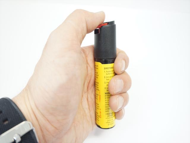 催涙スプレーエリミネーター3/4オンス噴射ボタン
