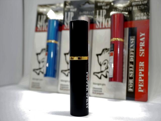 催涙スプレーホワイトウルフリップスティック型各色