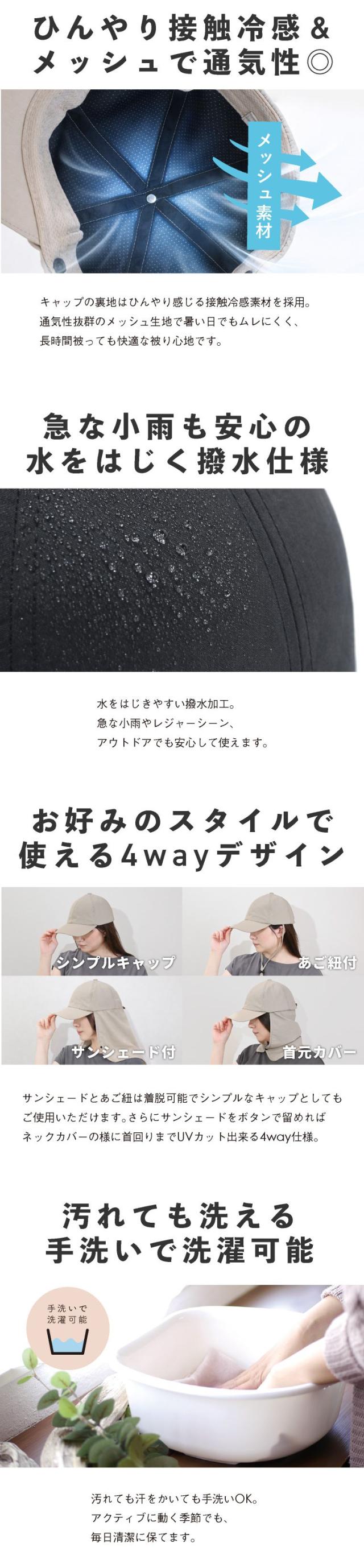 キャップ メッシュ