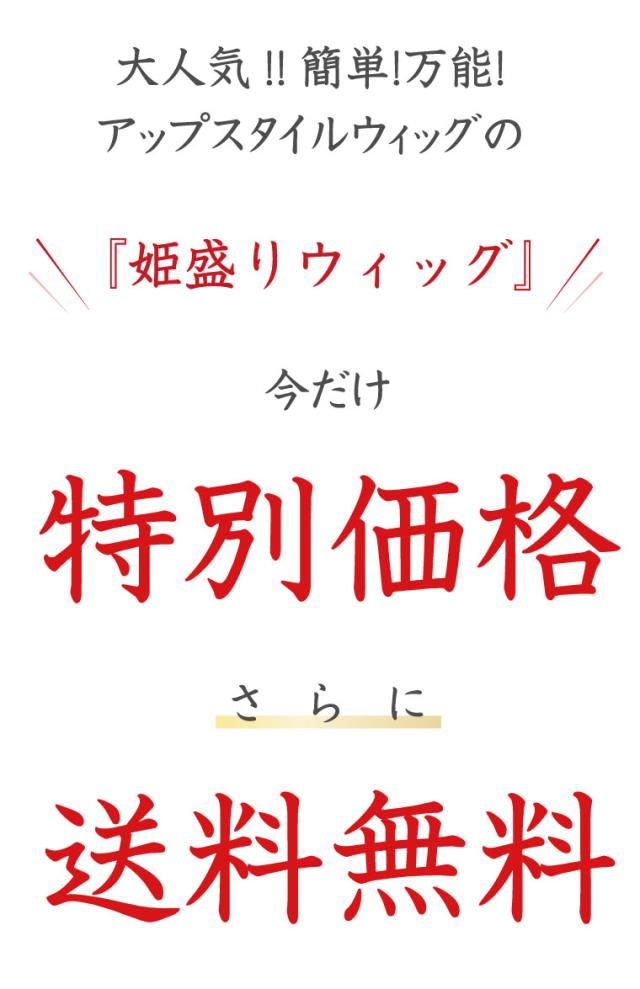 姫盛りウィッグ