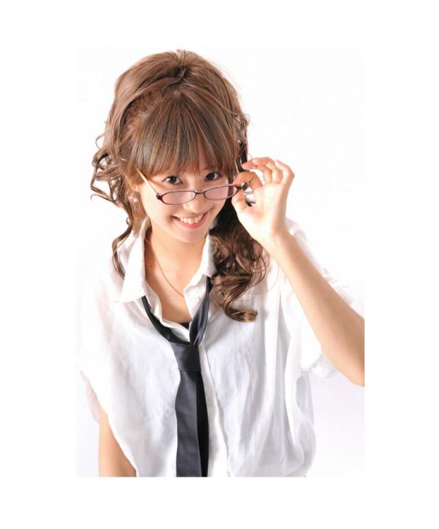 姫盛りウィッグ　　ロングポニーテールウィッグ　イメージ