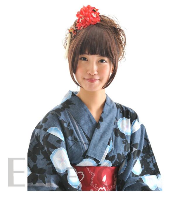 ロープウィッグ 前髪ウィッグ