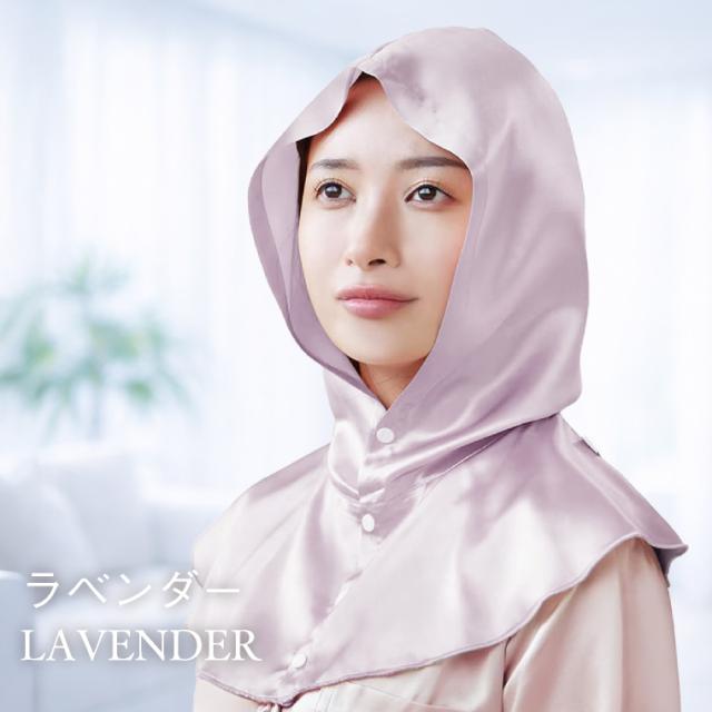 ナイトフーディ シルク100%