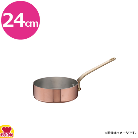 TKG エトール銅 片手浅型鍋 30cm AKT07030 エトール 片手浅型鍋