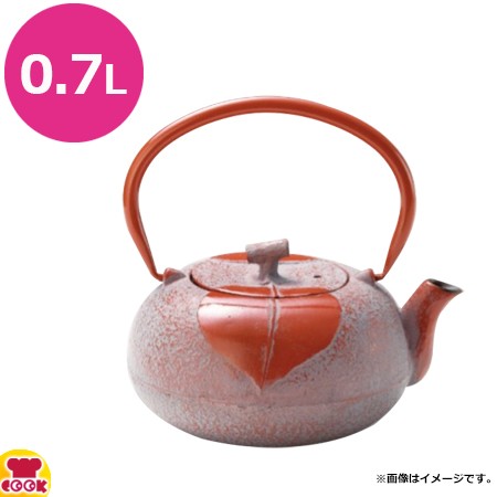 砺波商店 南部鉄急須 丸型桜 0.5L 50137（送料無料、代引不可） - 茶道具