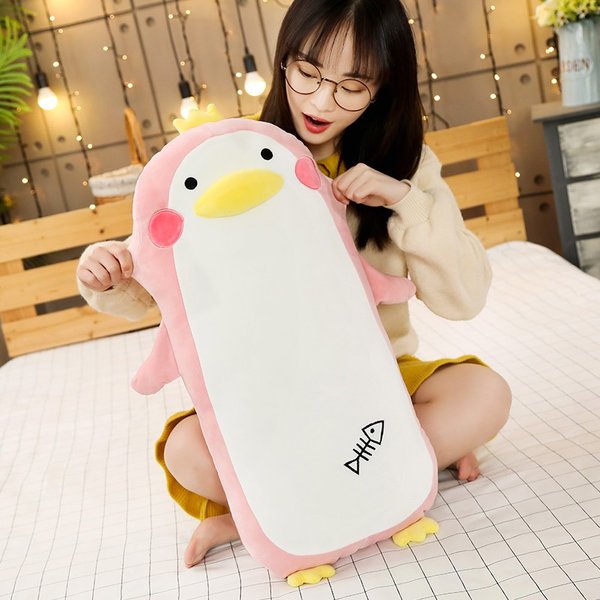 新品本物 ぬいぐるみ ペンギン 抱きまくら おもちゃ インテリア 誕生日プレゼント100cm 60 Off Carlavista Com