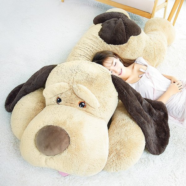 大特価アウトレット いぬ ぬいぐるみ 特大 犬 動物ぬいぐるみ 大きい イヌ クッション 130cm 公式ストア Diquinsa Com Mx