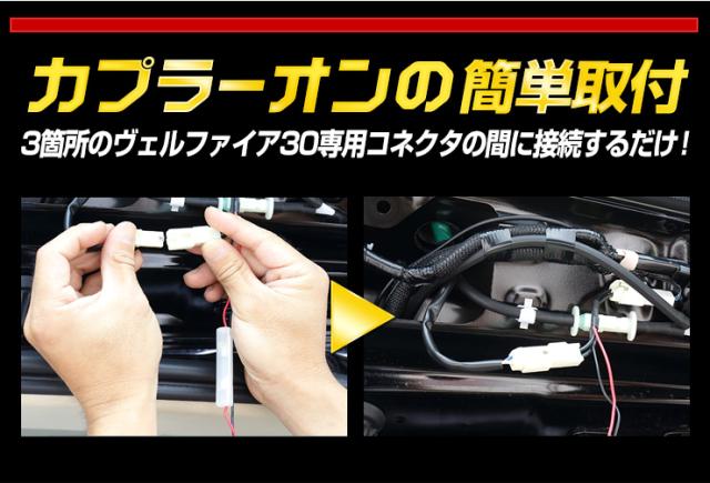 30 ヴェルファイア 専用 全灯化キット